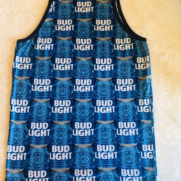 Bud light tank top men small 34/36 - Picture 3 of 6